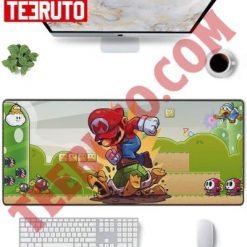 Super Mario In Fight Game Mouse Pad