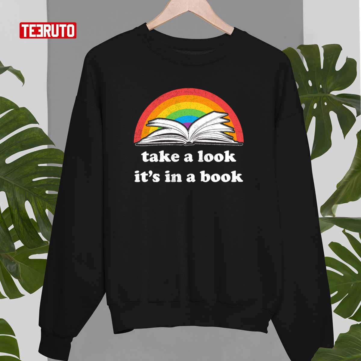 Take A Look Its Reading Rainbow Unisex Sweatshirt