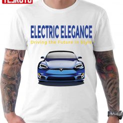 Tesla Bumper Graphic Unisex T-Shirt