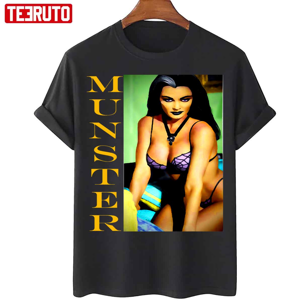 The Munster’s Sexy Lily Munster Pin Up Vintag Unisex T-Shirt