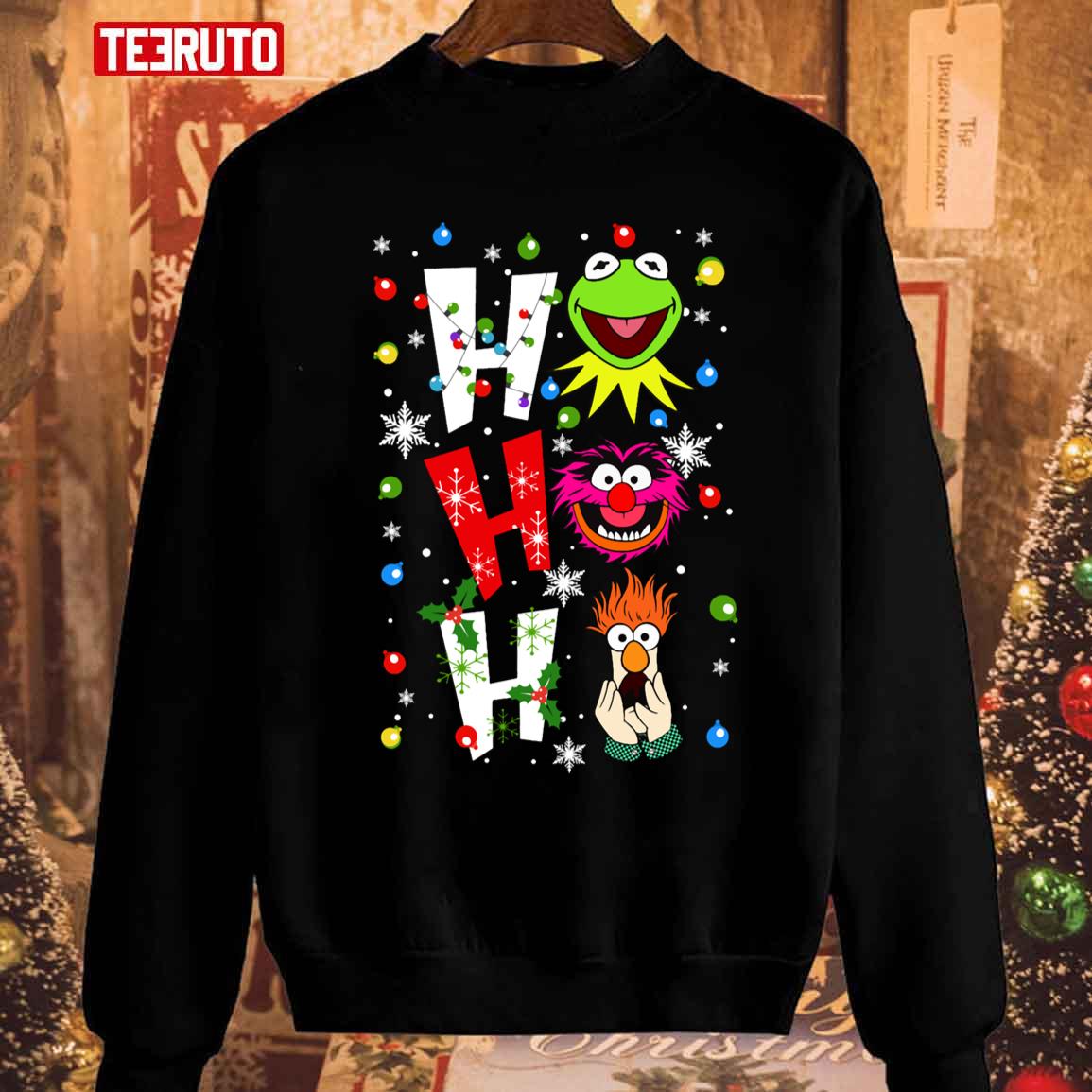 The Muppet Show Ho Ho Ho Christmas Unisex Sweatshirt