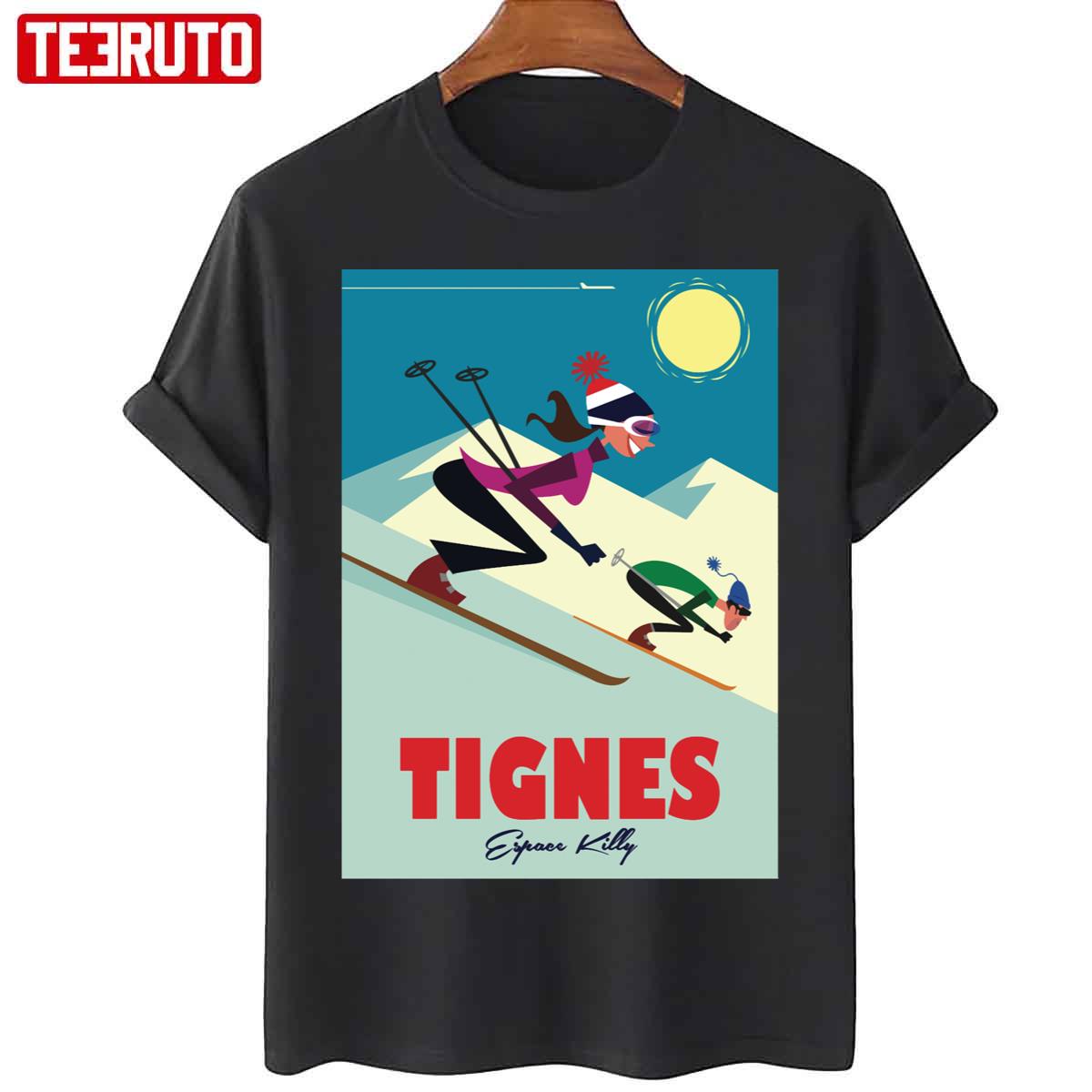 Tignes Graphic Unisex T-Shirt