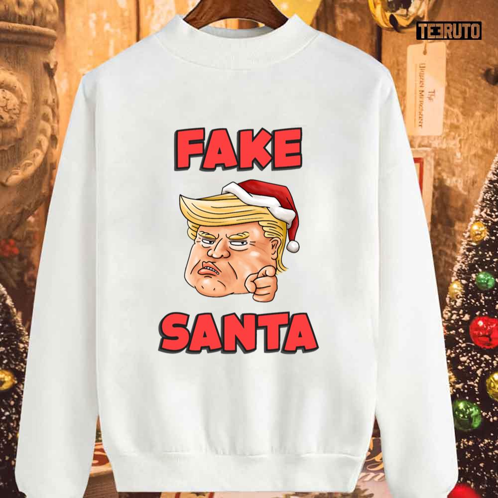 Trump Fake Santa Christmas Unisex Sweatshirt