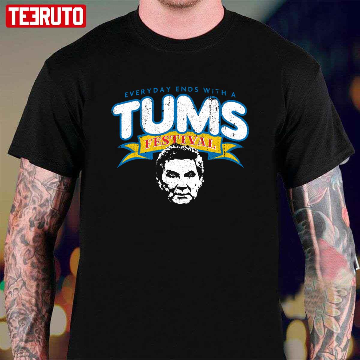 Tums Festival Art Nottingham Forest Unisex T-Shirt