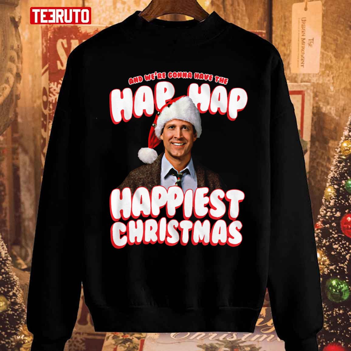 Vacation Happiest Christmas Unisex Sweatshirt