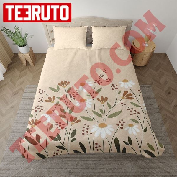 Vintage Design Wild Flowers Bedding Sets