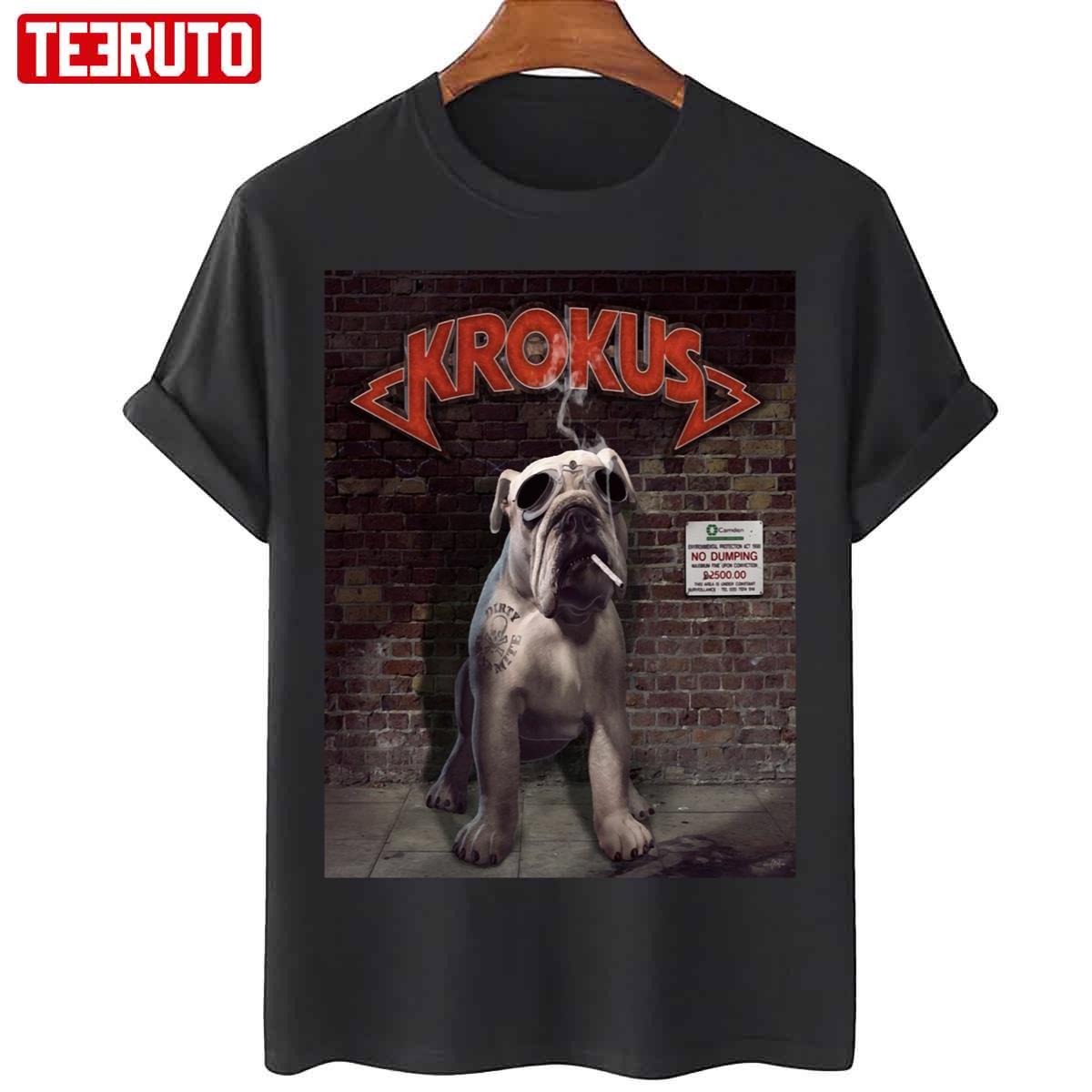 Vintage Krokus Band Unisex T-Shirt