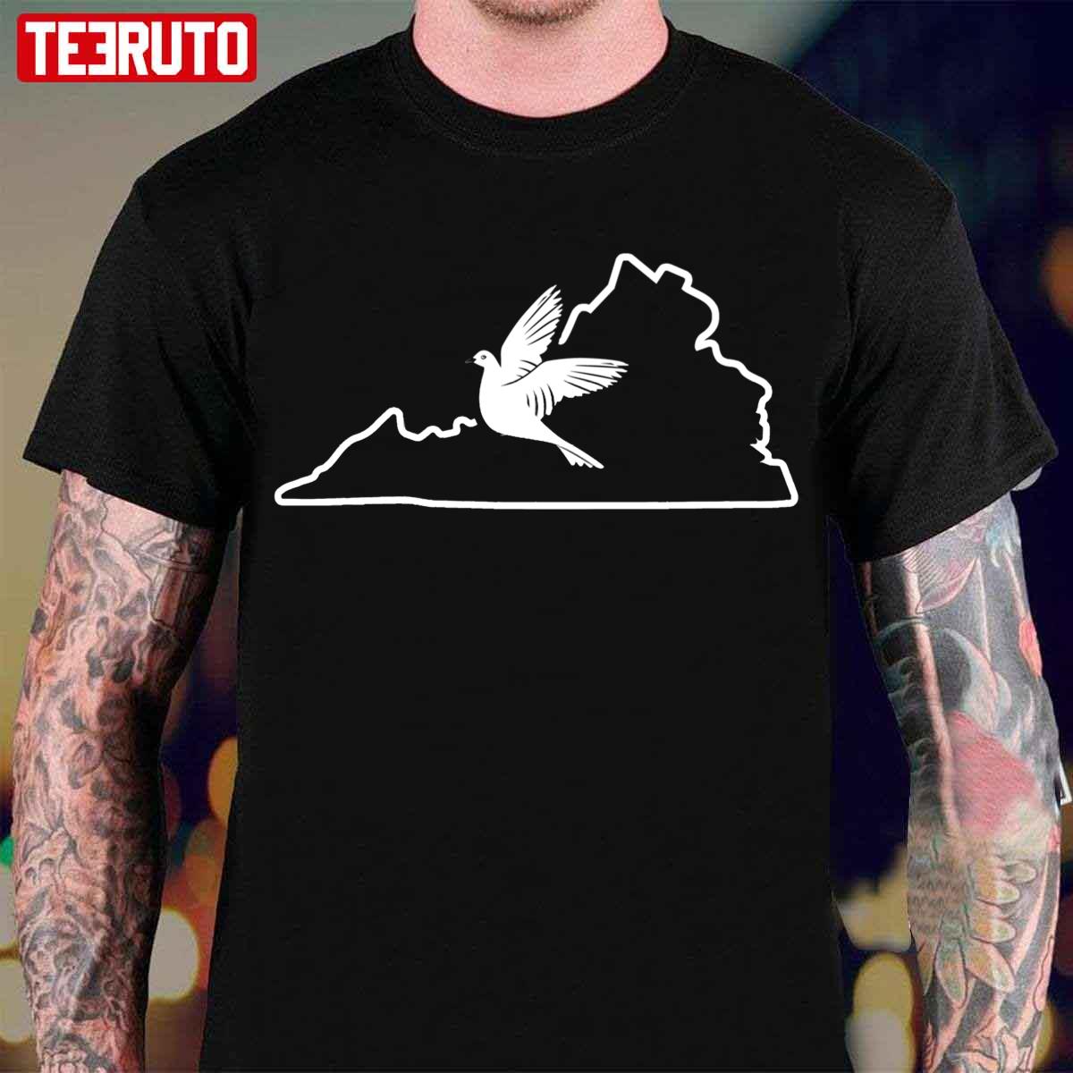 Virginia Hunting Bird Calling Dove Hunting Unisex T-Shirt