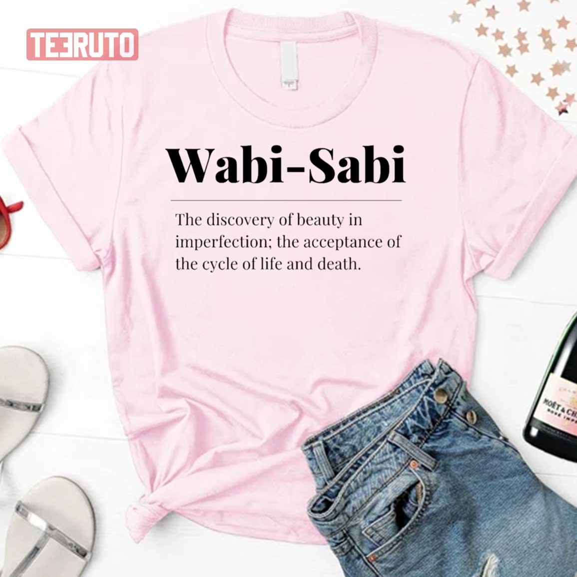 Wabi Sabi Definition Unisex T-Shirt