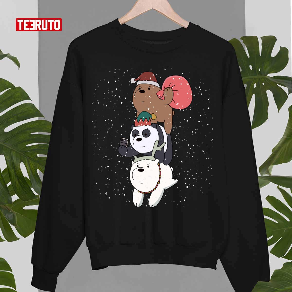 We Bare Bears Fitted Unisex Sweatshirt