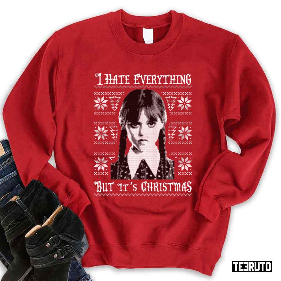 Wednesday Christmas Unisex Sweatshirt