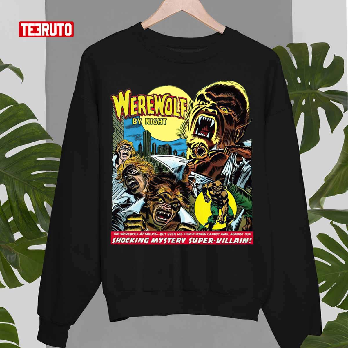 Werewolf By Night Graphic Unisex Sweatshirt