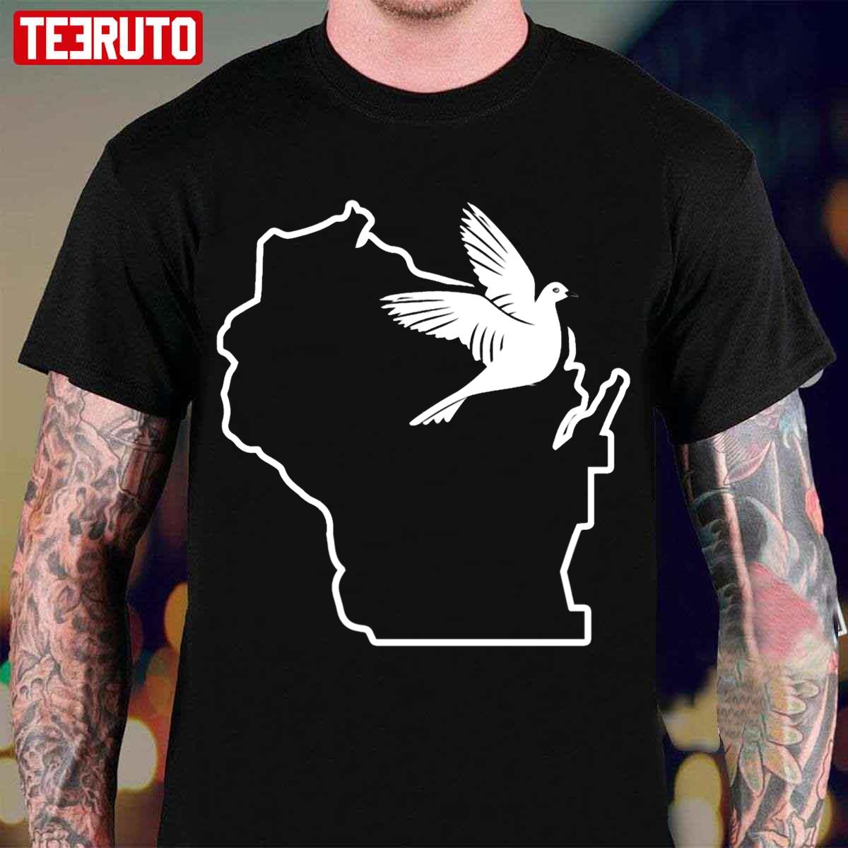 Wisconsin Hunting Bird Calling Dove Hunting Unisex T-Shirt