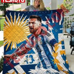 World Cup 2023 Lionel Messi Champion Quilt Blanket