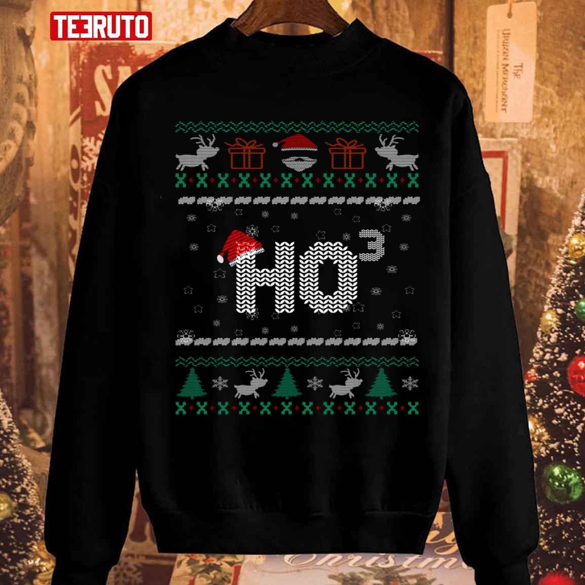 Xmas Laughing Ho Ho Ho Unisex Sweatshirt