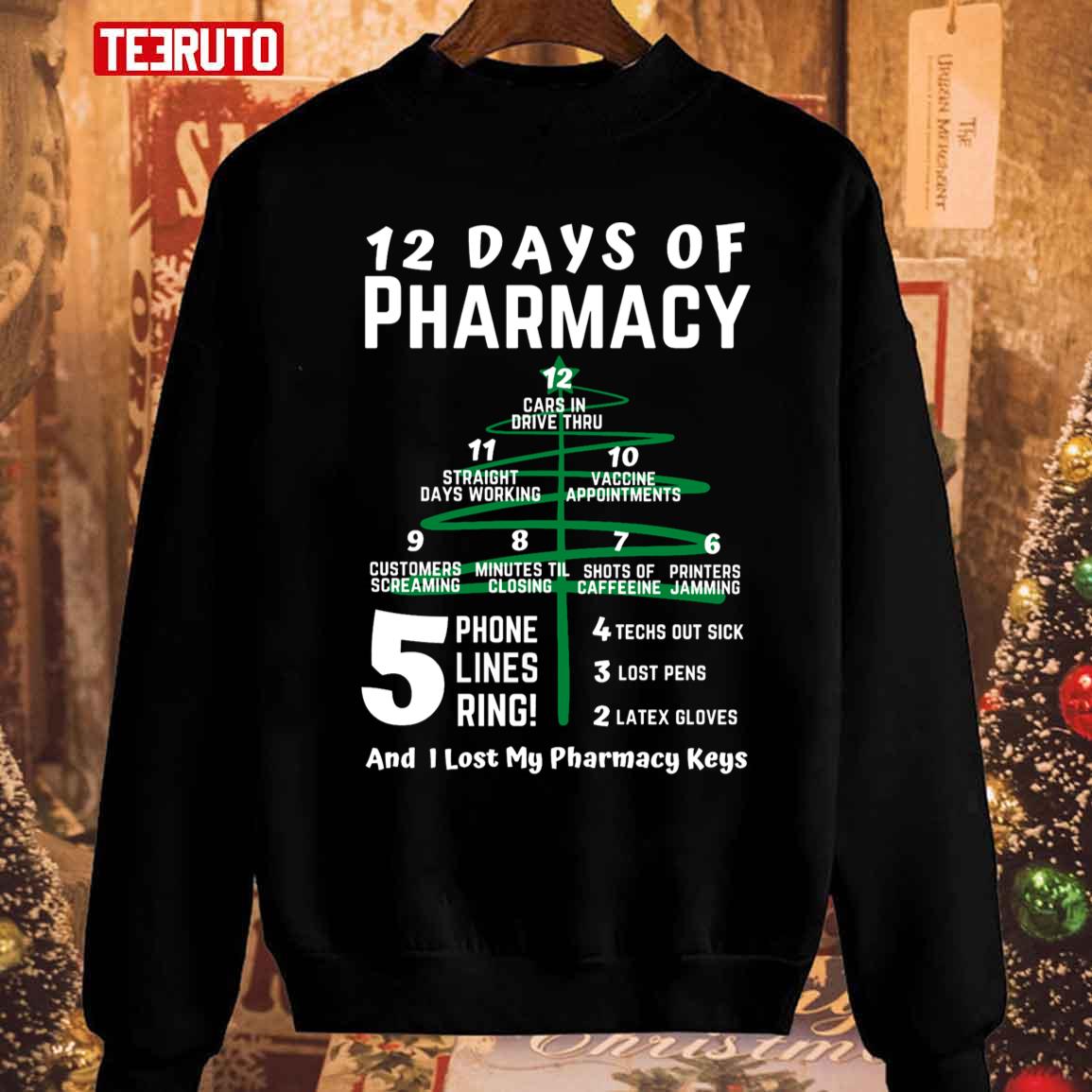 12 Days Of Pharmacy 2023 Sweatshirt