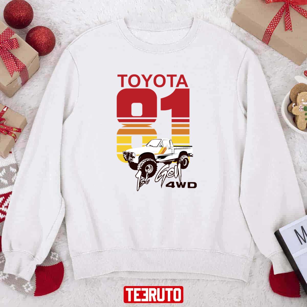 1st Gen Toyota Truck 4wd 1981 Unisex Sweatshirt