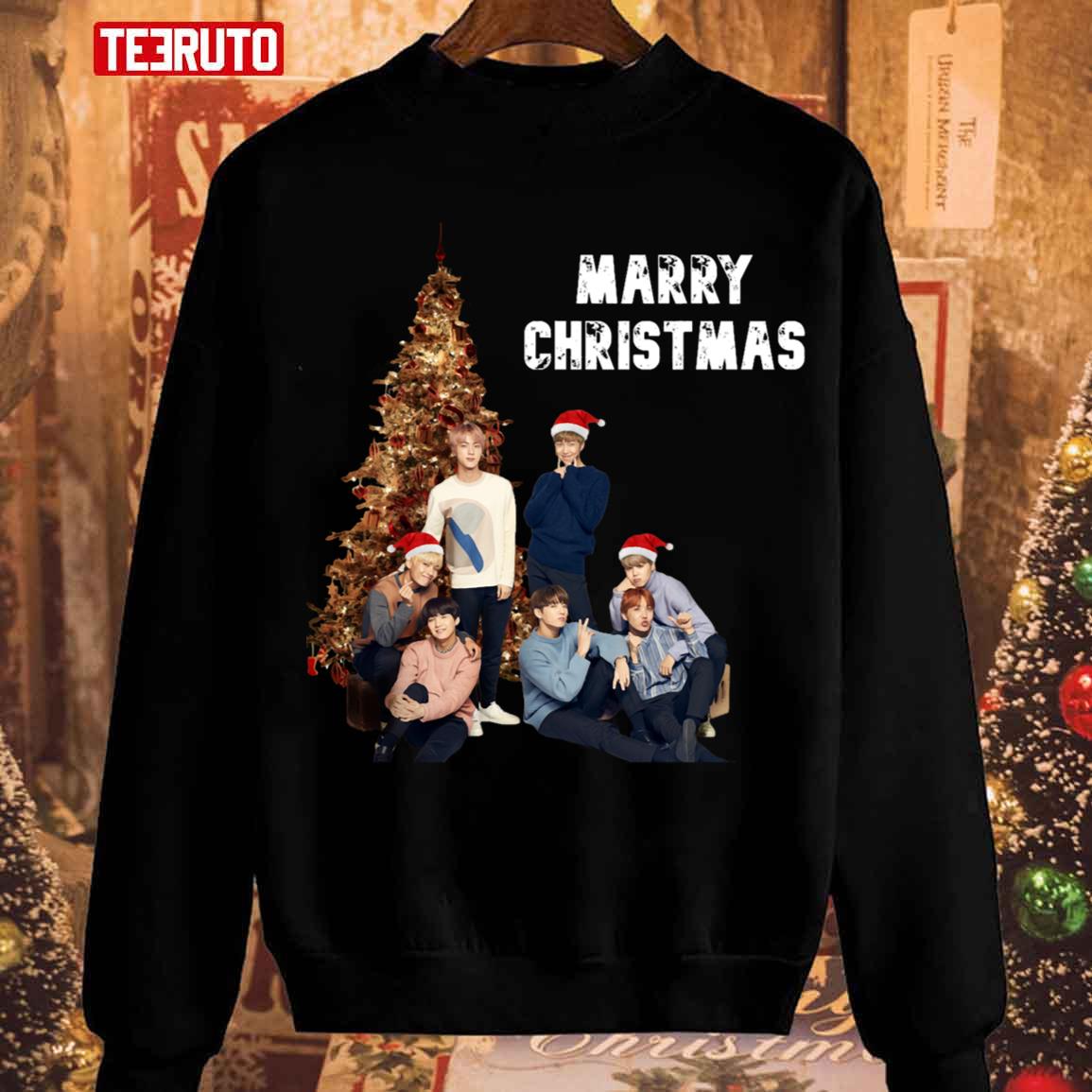 2023 Design Bts Christmas Sweatshirt