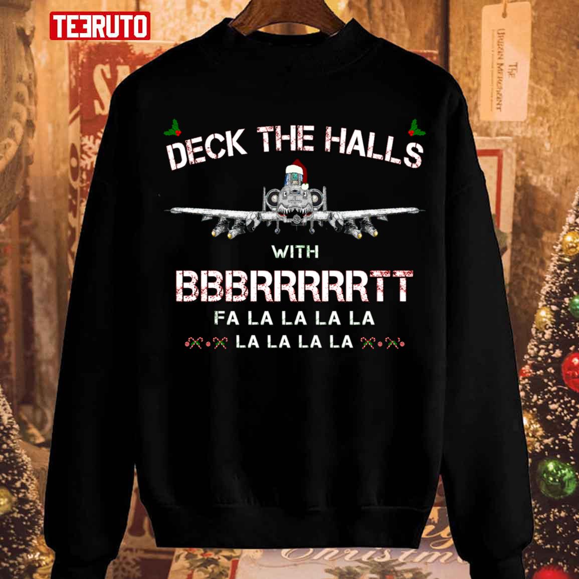 A 10 Warthog Christmas Unisex Sweatshirt