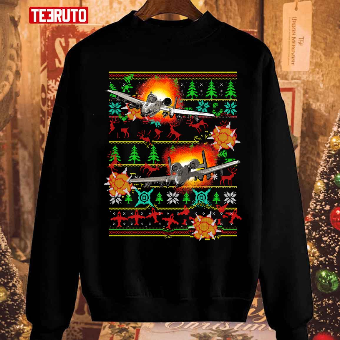 Aircraft Christmas 2023 Unisex Sweatshirt