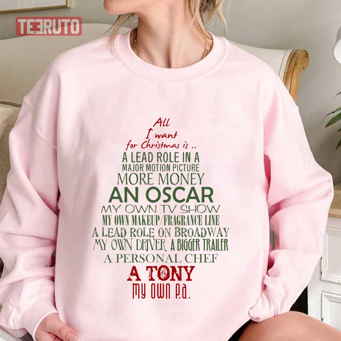 An Actor’s Christmas Unisex Sweatshirt
