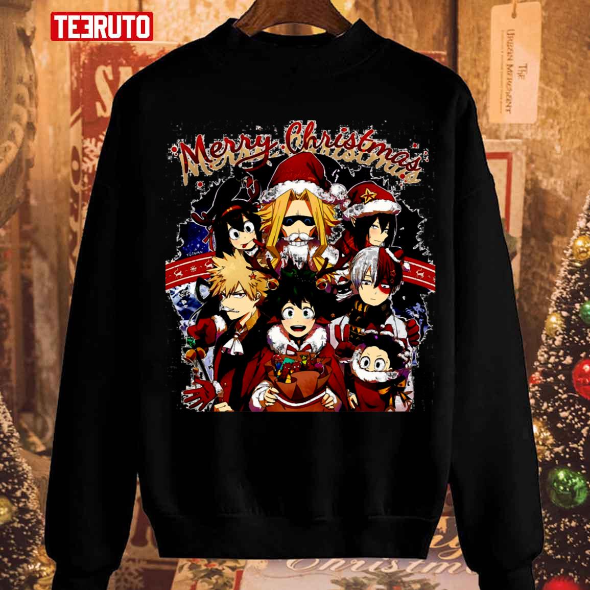 Anime Christmas Demon Slayer Fanart Unisex Sweatshirt