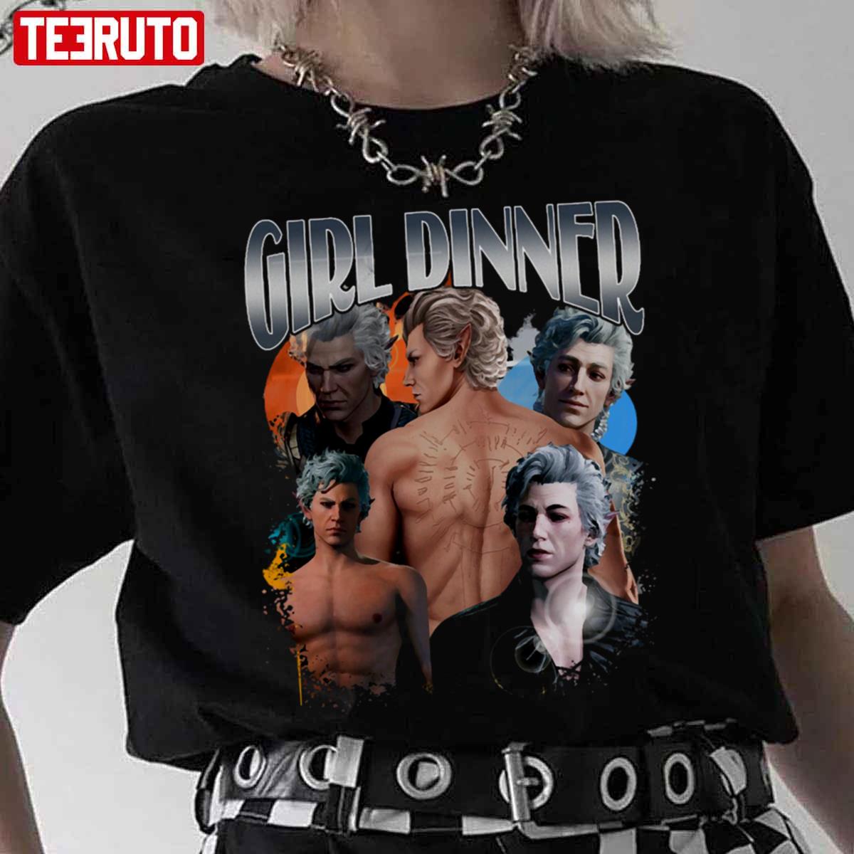 Astarion 2023 Girl Dinner Baldur’s Gate Unisex T-Shirt