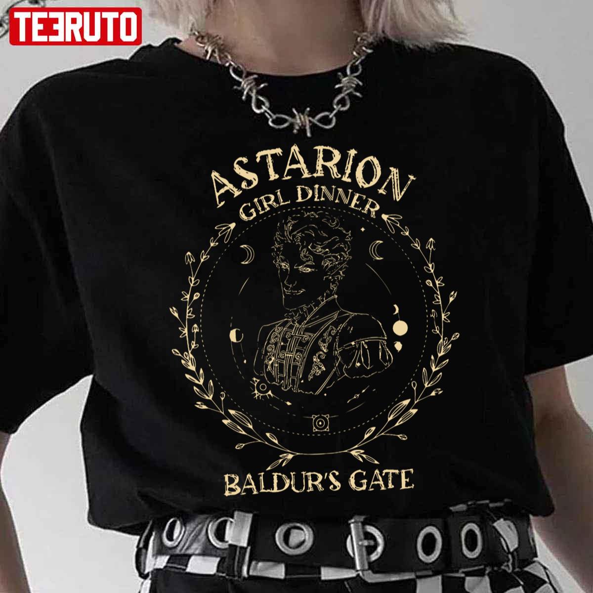 Astarion Baldur’s Gate 3 Girl Dinner Unisex T-Shirt