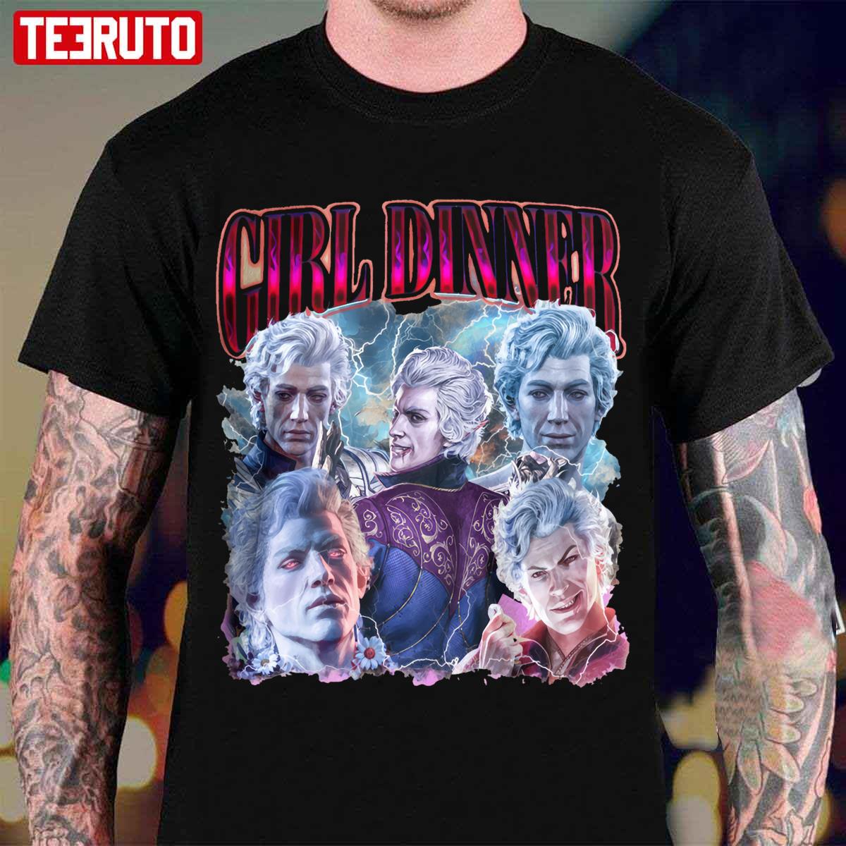 Astarion Bulders 3 Girl Dinner Unisex T-Shirt