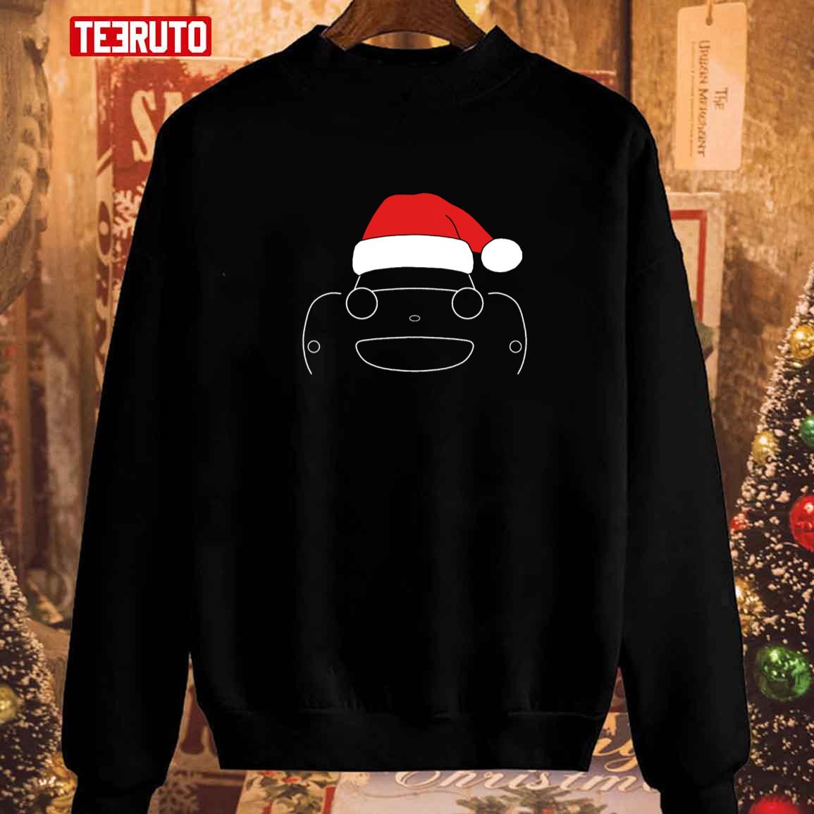 Austin Healey Frogeye Sprite Car Christmas Unisex Sweatshirt