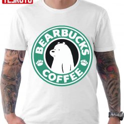 Bearbucks Coff Animated Art Unisex T-Shirt
