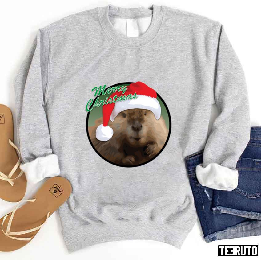 Beaver Christmas Unisex Sweatshirt