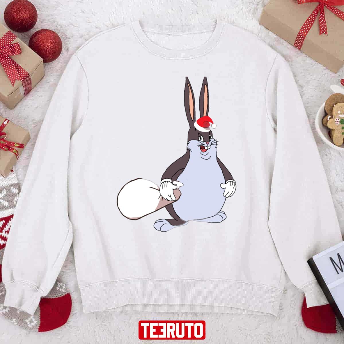 Big Chungus Christmas Santa Range Unisex Sweatshirt Teeruto