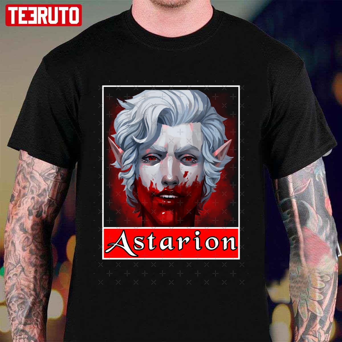 Bloody Astarion Baldurs Gate 3 Unisex T-Shirt