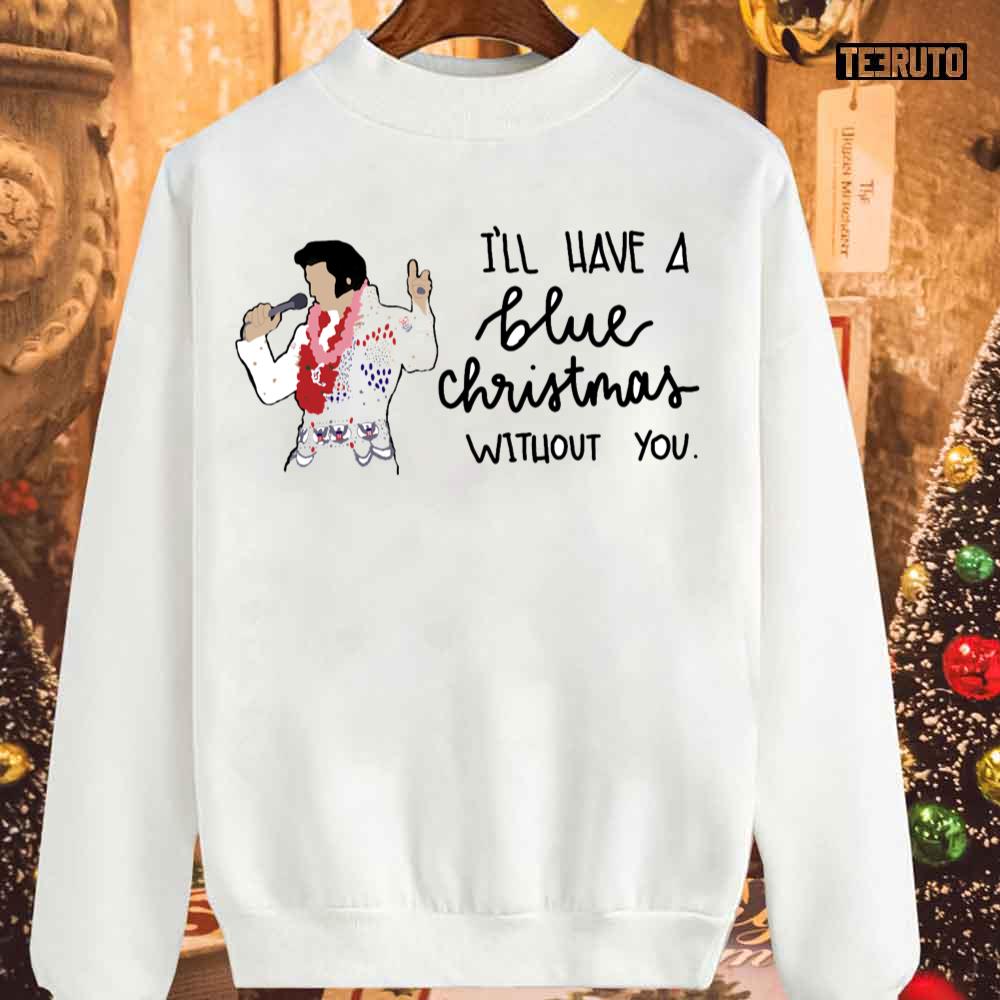Blue Christmas Sweatshirt