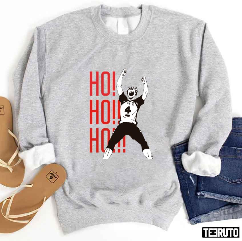 Bokuto Kotaro Holiday Edition Hohoho Unisex Sweatshirt