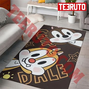 Brown Chip And Dale C N D Rug
