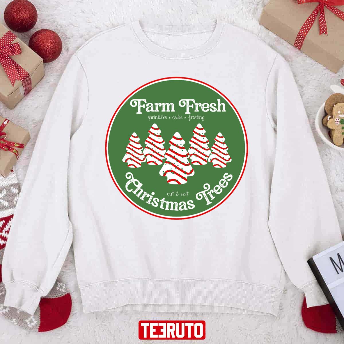 Cake Tree Farm Christmas Unisex Sweatshirt