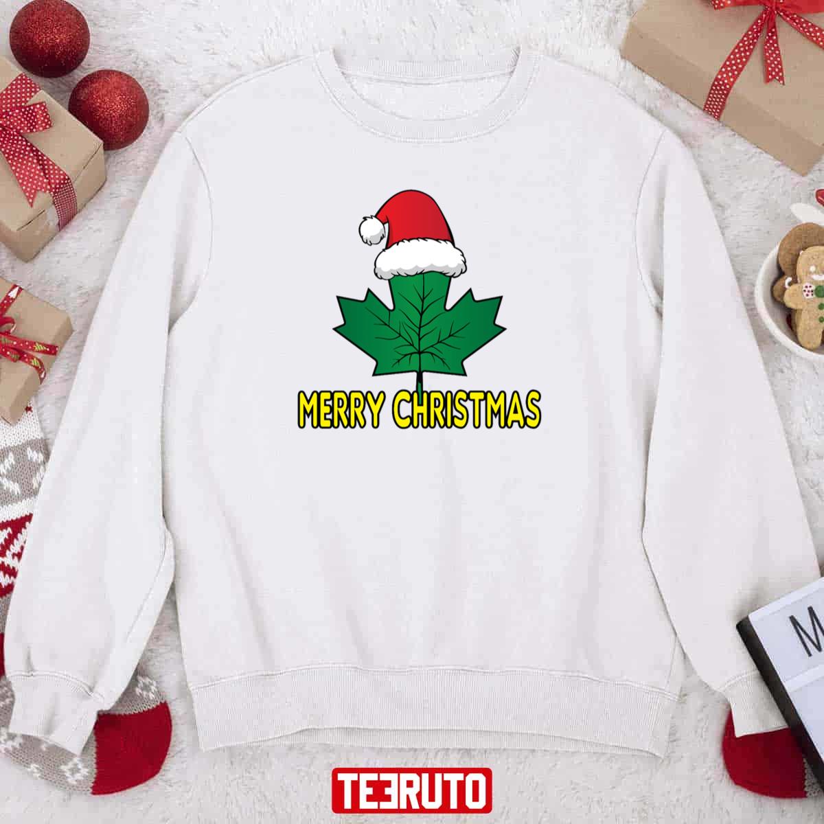 Canada Maple Leaf Christmas Unisex Sweatshirt
