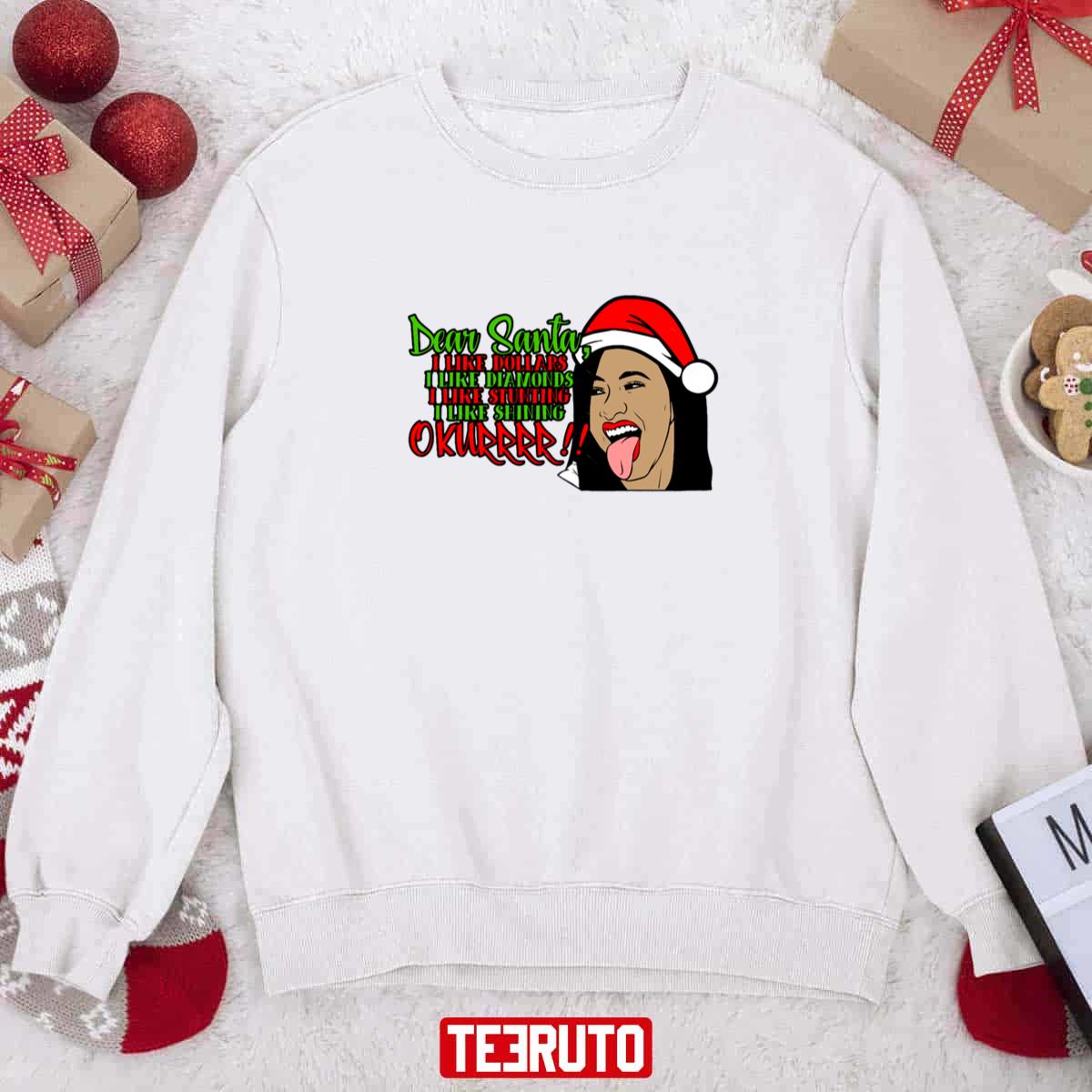 Cardi Christmas Humor Unisex Sweatshirt