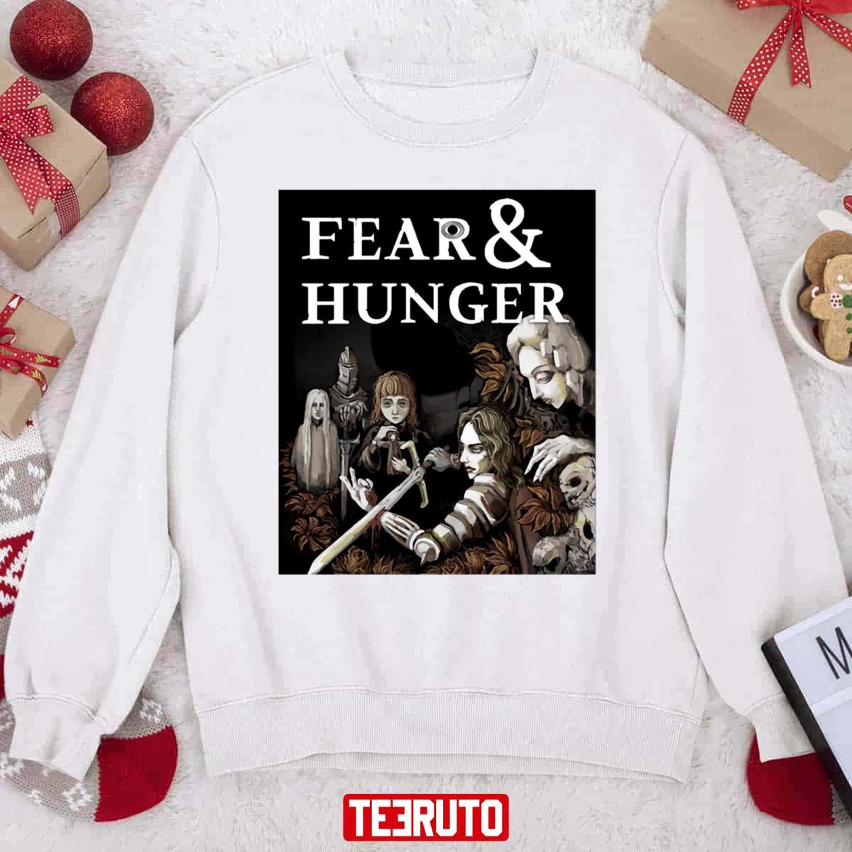 Cartoon Style Fear And Hunger Unisex Sweatshirt