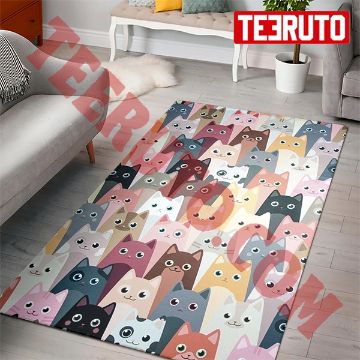 Cats Collection Colored Rug