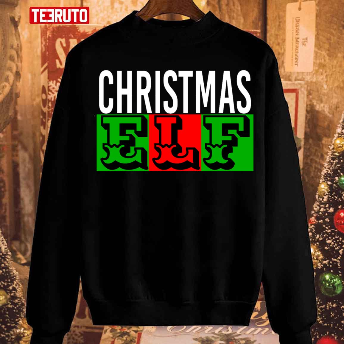 Christmas Elf Babyrage Unisex Sweatshirt