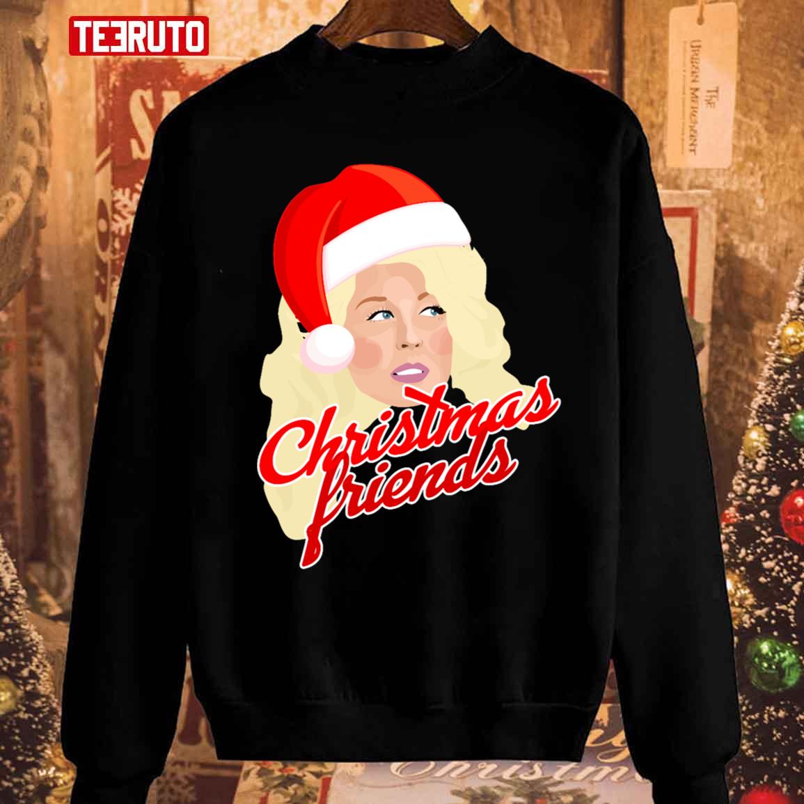Christmas Friend Dolly Parton Unisex Sweatshirt