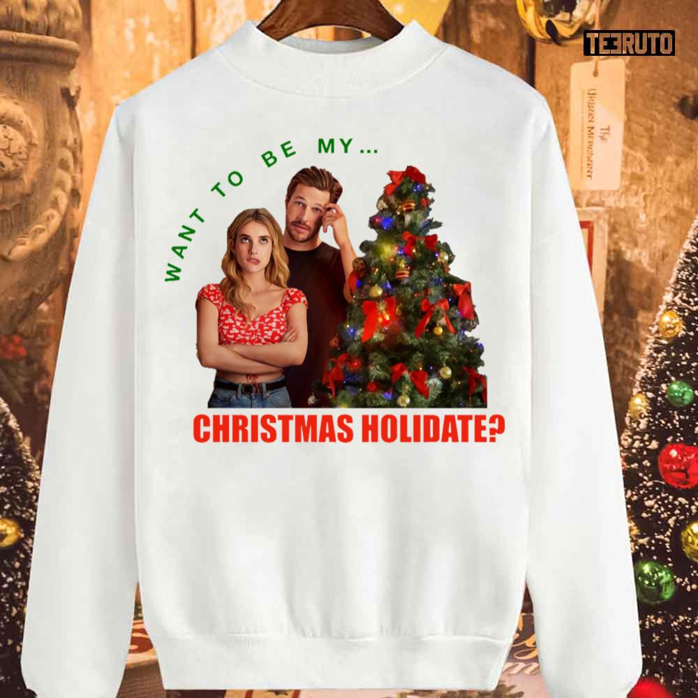 Christmas Holidate Movie Design Unisex Sweatshirt