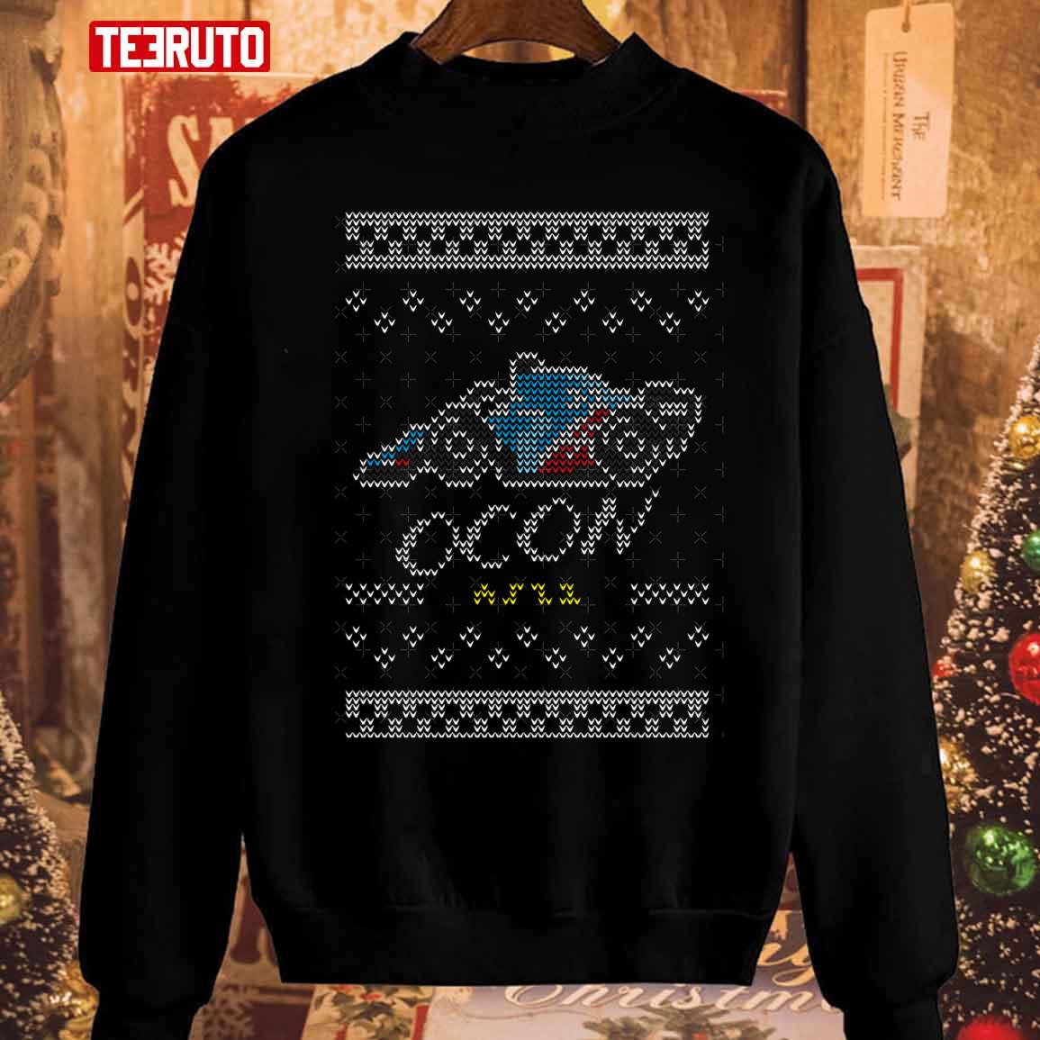 Christmas Pixel Esteban Ocon Unisex Sweatshirt