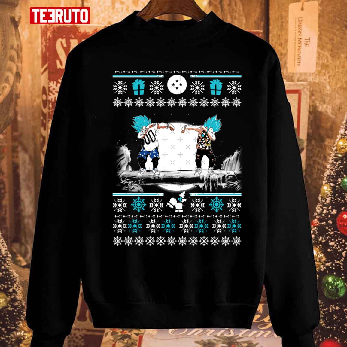 Christmas Saiyan Dab Dragon Ball Unisex Sweatshirt