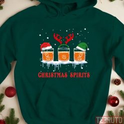 Christmas Spirits Bourbon Whiskey Scotch Unisex Sweatshirt