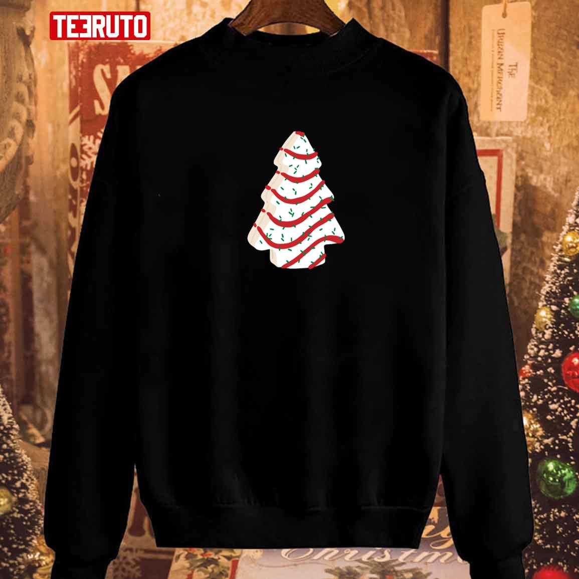 Christmas Tree Cakes Unisex Sweatshirt