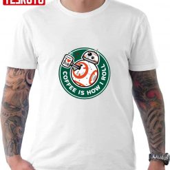 Coffee Roll Logo Animated Art Unisex T-Shirt